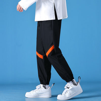 Pantalones Casuales Hombre Tendencia Coreana Corte Recto Largo 9/10 - Image 9