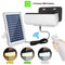 Lámpara Solar de Pared Tricolor con Sensor de Movimiento para Interiores y Exteriores