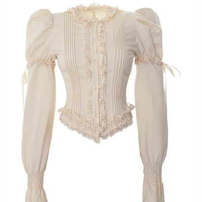 Blusa de Manga Larga con Volantes - Image 6