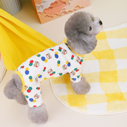 Ropa para Perros con Diseño Colorido y Osito