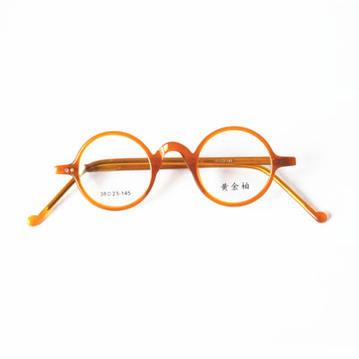 Gafas Vintage Redondas Naranja - Montura Clásica - Image 10
