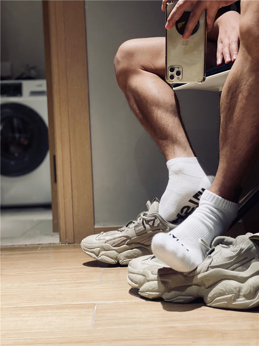 Calcetines de Lana para Hombre con Letras Deportivas - Image 12
