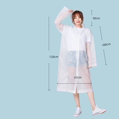 Impermeable Reforzado con Transparencia para Actividades al Aire Libre - Image 14