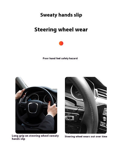 Funda de Volante de Cuero Premium Cristal Año Nuevo - Image 14