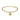 Classic Beaded Puffed Heart Waterproof Non-Tarnish Bracelets