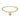 Classic Beaded Puffed Heart Waterproof Non-Tarnish Bracelets