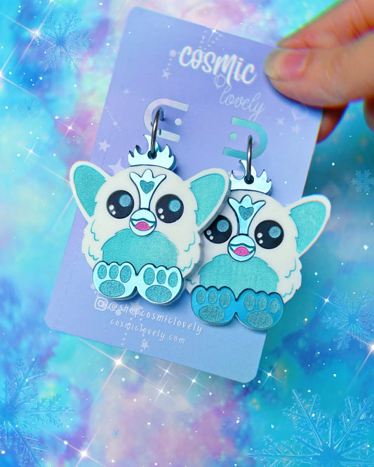 Yeti Furbz Earrings - Tekeno