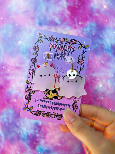 Halloween Costume Ghostie Earrings - Tekeno