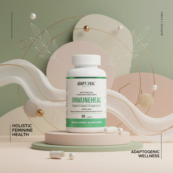 IMMUNEHEAL con adaptógenos para fortalecer el sistema inmunológico - 90 Caps