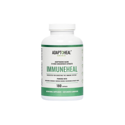IMMUNEHEAL con adaptógenos para fortalecer el sistema inmunológico - 180 Caps