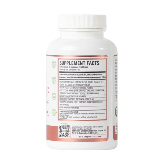 INFLAMMOFF - Suplemento natural para modular a inflamação - 90 Cáps