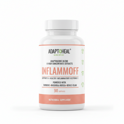 INFLAMMOFF - Suplemento natural para modular a inflamação - 90 Cáps