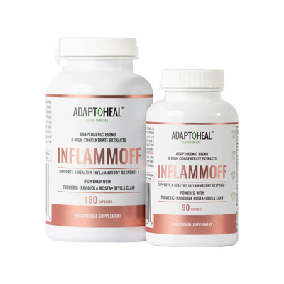 INFLAMMOFF - Suplemento natural para modular a inflamação - 90 Cáps