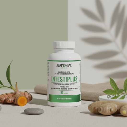 INTESTIPLUS - Suplemento natural para apoiar a saúde intestinal - 90 Cápsulas