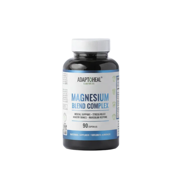 MAGNESIUM BLEND COMPLEX con Glicinato + Citrato + Malato + Vitamina B6 - 90 Caps