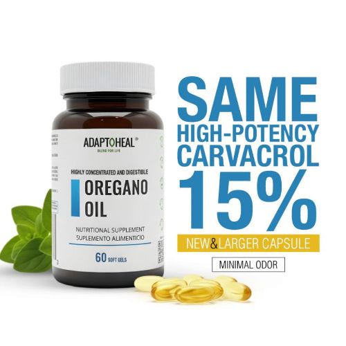 OREGANO OIL Suplemento natural de aceite de orégano - 60 Caps
