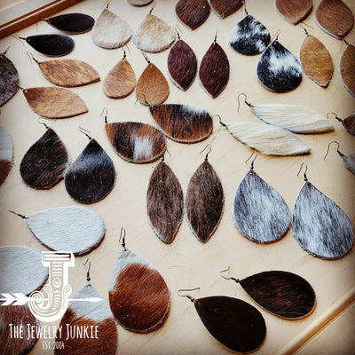 **Leather Earring Starter Pack - Hair-On-Hide - 30 Pairs 208m