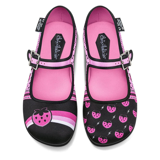 Chocolaticas® Agatha Women's Mary Jane Flat - Tekeno