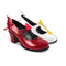 Chocolaticas® Mid Heels Angel & Demon Women's Mary Jane Pump 
