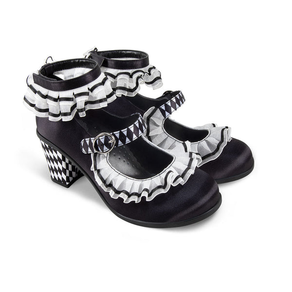 Chocolaticas® Mid Heels Arlequin Women's Mary Jane Pump