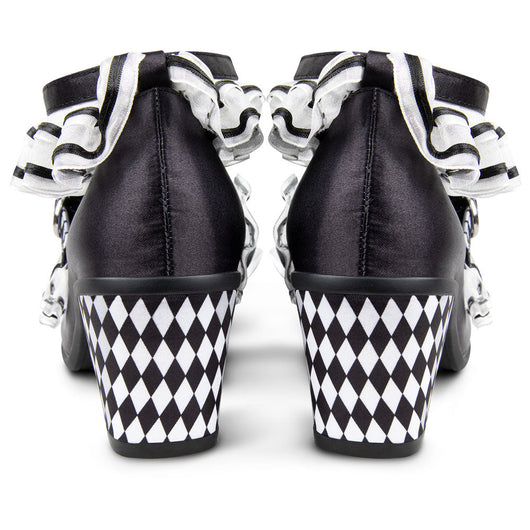 Chocolaticas® Mid Heels Arlequin Women's Mary Jane Pump