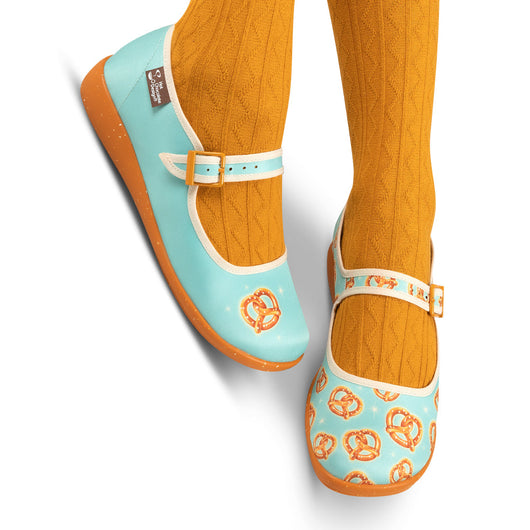 Atomic Pretzel Women's Mary Jane Flats