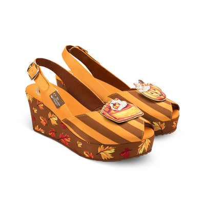 Sandália Feminina Chocolaticas® Autumn Delight