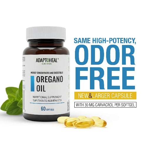 OREGANO OIL Suplemento natural de aceite de orégano - 60 Caps