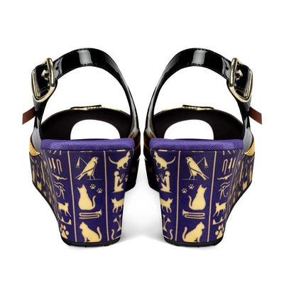 Chocolaticas® Bastet Mid Women's Sandal - Tekeno