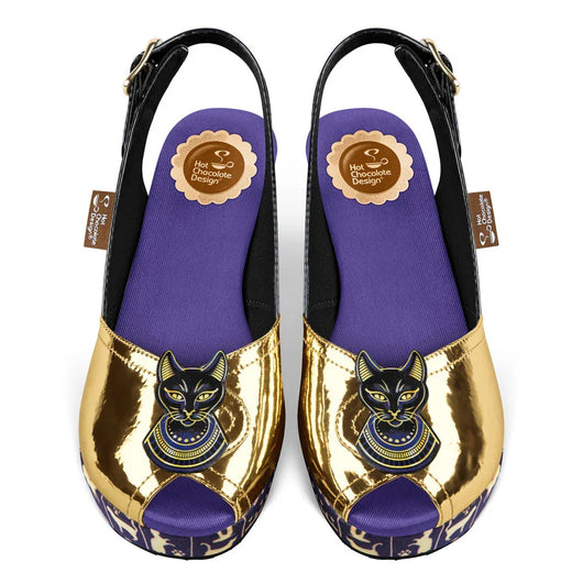 Chocolaticas® Bastet Mid Women's Sandal - Tekeno