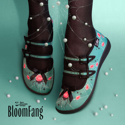Sapatilha Mary Jane Feminina Chocolaticas® Bloomfang