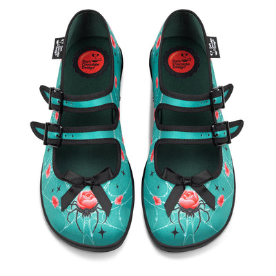 Sapatilha Mary Jane Feminina Chocolaticas® Bloomfang
