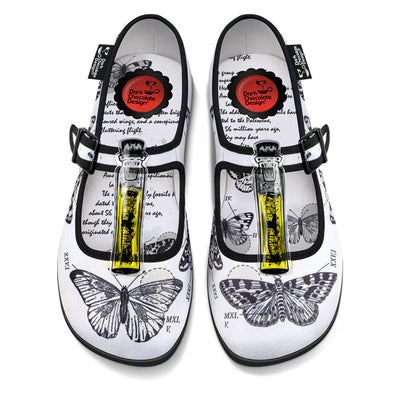 Chocolaticas® Butterfly Lesson - Sapatilha Mary Jane para Mulheres
