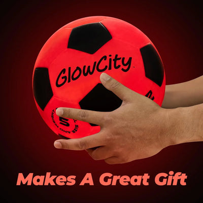 Balón de Fútbol Iluminado GlowCity con 2 Luces LED: ¡Que el Partido Nunca Termine! - Tekeno