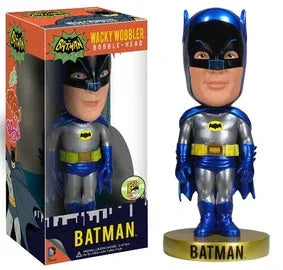 Funko Wacky Wobblers: Batman (Classic TV) (Metallic) SDCC Exclusive LE480 - Tekeno