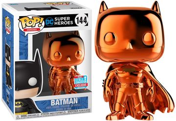 Pop! Heroes: Batman Orange Chrome [Fall Convention Exclusive]
