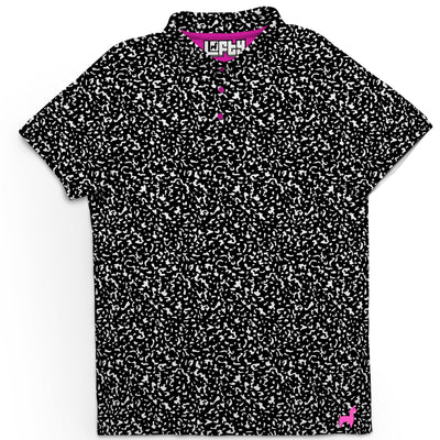 Anote | Camisa Polo de Golfe Engraçada Retrô Masculina (AJUSTE ATLÉTICO)