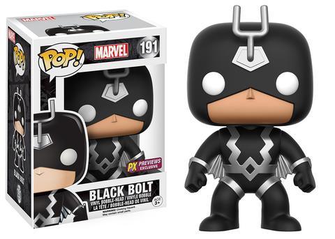 Funko Pop! Marvel Black Bolt (Black Costume) Vinyl Figure - Tekeno