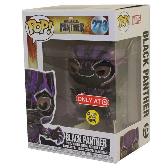 Funko POP! Marvel: Pantera Negra Roxo Brilhante - Exclusivo Target