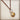 Long Copper Necklace with Genuine Citrine Copper Pendant 255g