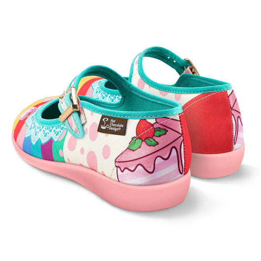 Chocolaticas® Cake Women's Mary Jane Flat - Tekeno