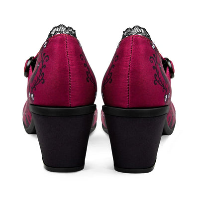 Chocolaticas® Mid Heels Carmilla Women's Mary Jane Pump - Tekeno