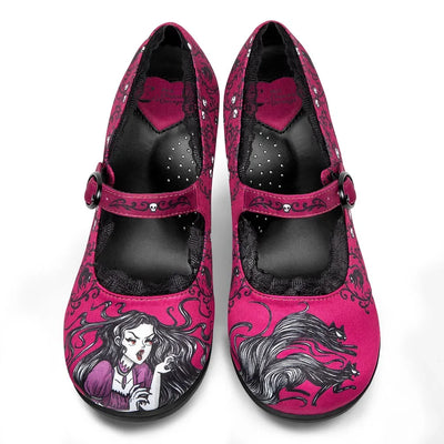 Chocolaticas® Mid Heels Carmilla Women's Mary Jane Pump - Tekeno