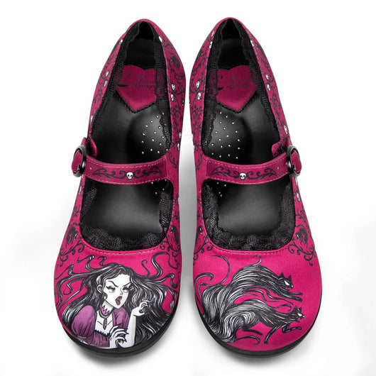 Chocolaticas® Mid Heels Carmilla Women's Mary Jane Pump - Tekeno