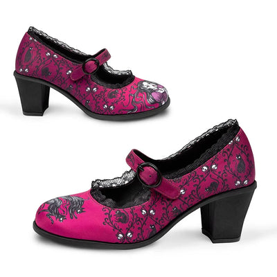 Chocolaticas® Mid Heels Carmilla Women's Mary Jane Pump - Tekeno