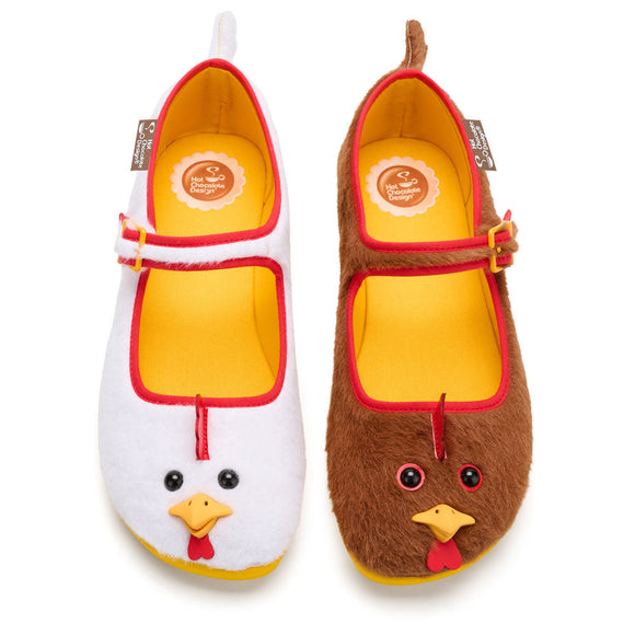 Chicken Hen Women's Mary Jane Flats