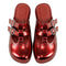 Chrome Crush Crimson Women's Mary Jane Clogs