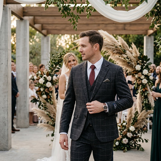 Traje Ejecutivo Slim Fit Coreano para Novio y Eventos Formales