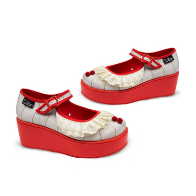 Chocolaticas® Palhaço Plataforma Mary Jane Feminina