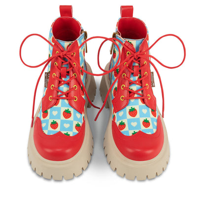 Creamy Berry Women's Boots